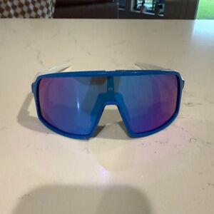 Oakley Sutro S Blue and White Sunglasses